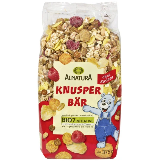 Bio Knusper Bär 375G 3 Bio Knusper Bär 375G