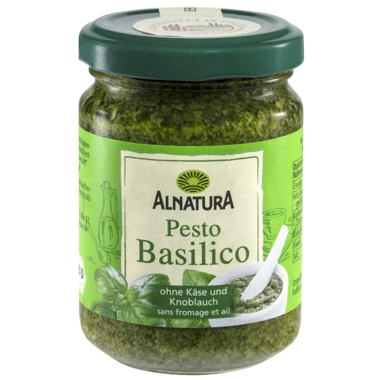 Bio Pesto Basilico 130G 3 Bio Pesto Basilico 130G
