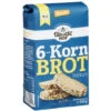 Demeter Bio 6-Korn Brot Backmischung 500G -Markt Verkauf bauckhof6 kornbrot