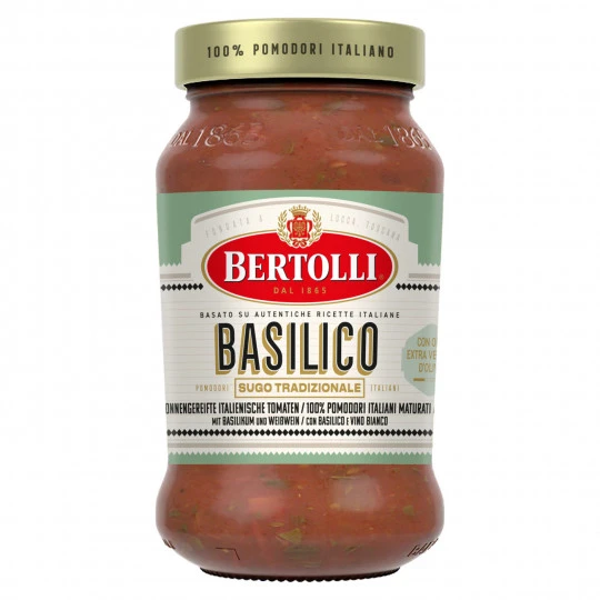 Sauce Basilico 400G 3 Sauce Basilico 400G