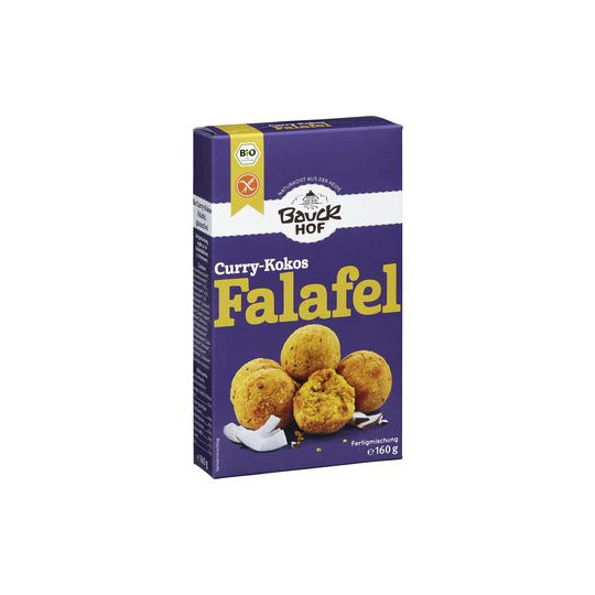 Bio Curry-Kokos Falafel 160G 3 Bio Curry-Kokos Falafel 160G