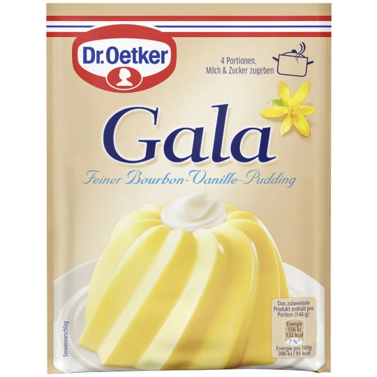 Dr. Oetker Gala Puddingpulver Bourbon-Vanille 3ST 111G 3 Dr. Oetker Gala Puddingpulver Bourbon-Vanille 3ST 111G