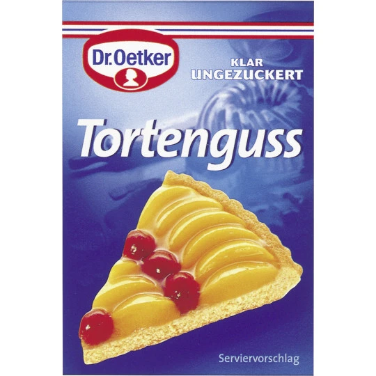 Dr. Oetker Tortenguss Klar Ungezuckert 3x 12G 3 Dr. Oetker Tortenguss Klar Ungezuckert 3x 12G