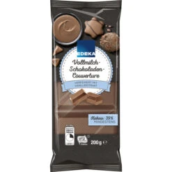 Vollmilch Schokoladen Couverture 200G