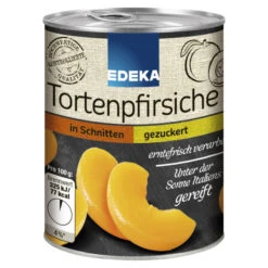 Tortenpfirsiche In Schnitten Gezuckert Klein 225G