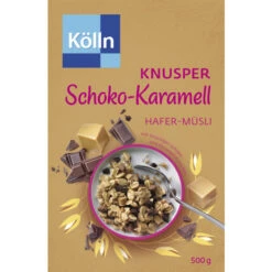 Müsli Knusper Schoko-Karamell 500G