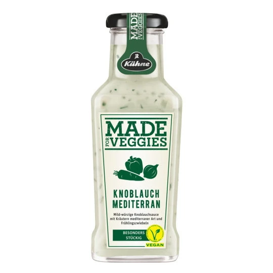Made For Veggies Knoblauch Mediterran 235ML 3 Made For Veggies Knoblauch Mediterran 235ML