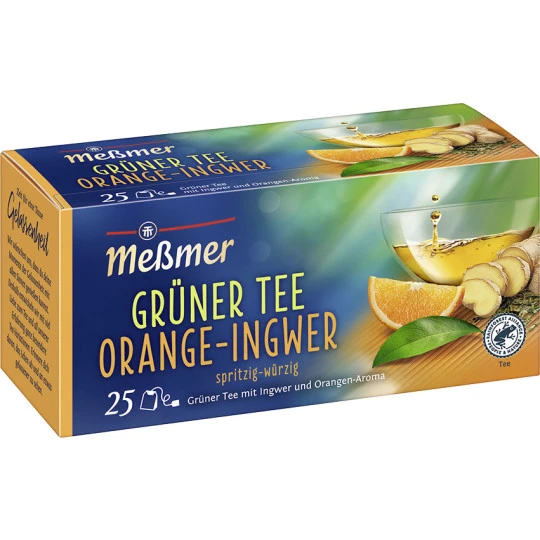 Grüner Tee Orange Ingwer 25ST 43,8G 3 Grüner Tee Orange Ingwer 25ST 43,8G