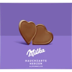 I Love Milka Hauchzarte Herzen Alpenmilch-Schokolade 130G