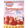 Dr. Oetker Tortenguss Fix Mit Leckerem Erdbeer-Geschmack 50G -Markt Verkauf oetortengfix erdbf250ml50g